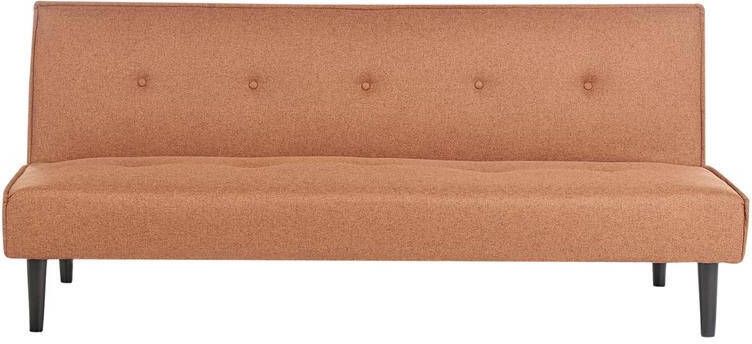 Beliani VISBY Slaapbank 3-zits Goudbruin Polyester