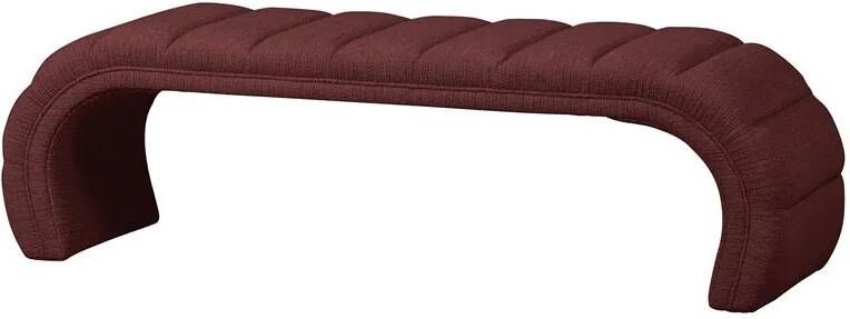 BePureHome Bankje Traffic Polyester Burgundy 47x160x47