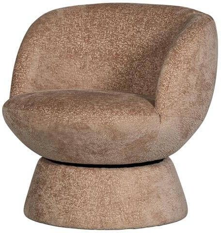 BePureHome Draaifauteuil Shuffle Polyester Naturel 72x73x71