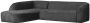 BePureHome Sloping Hoekbank Links Velvet Mountain 77x274x225|87 - Thumbnail 1