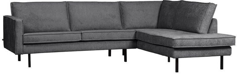 BePureHome Hoekbank Rechts Rodeo Velvet Mountain 85x266x213