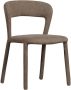 WOOOD Eetkamerstoel Noble volledig met stof bekleed hoogte 76 cm x breedte 51 cm (set 2 stuks) - Thumbnail 1
