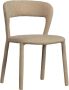 WOOOD Eetkamerstoel Noble volledig met stof bekleed hoogte 76 cm x breedte 51 cm (set 2 stuks) - Thumbnail 1