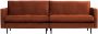 BePureHome Rodeo Bank 3-Zits B277 Cm Velvet Roest Fluweel - Thumbnail 1