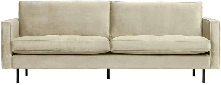 BePureHome 2 5-zits Bank 'Rodeo Classic' Velvet kleur Pistache