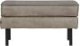 BePureHome Rodeo Hocker Op Poten Nylon Pu Elephant Skin 45x84x54 - Thumbnail 1