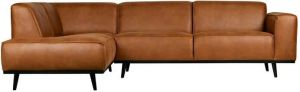 BePureHome Statement hoekbank recycle leer cognac linkervariant