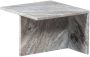 WOOOD Salontafel Xhail met een royale tafelblad van marmer h 35 cm x b 50 cm - Thumbnail 1