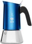 Bialetti percolator Venus blue metallic 2 kops roestvrijstaal espressomaker - Thumbnail 2