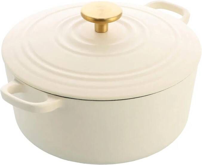 BK Bourgogne Braadpan Ø 24 cm Cream White