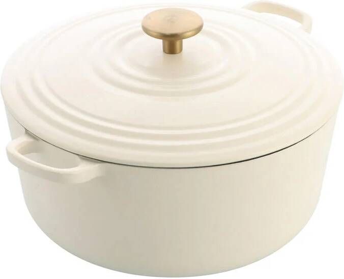 BK Bourgogne Braadpan Ø 28 cm Cream White