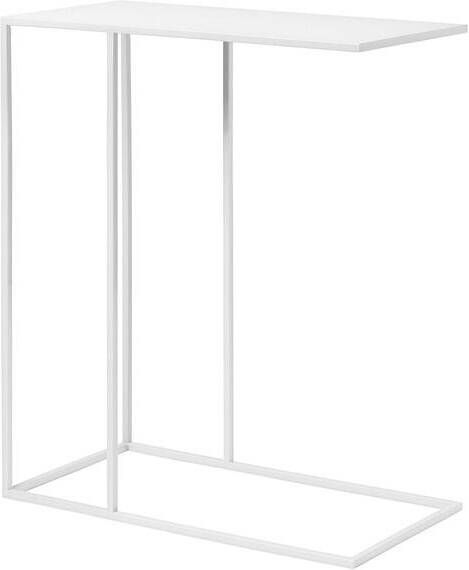 Blomus Fera Bijzettafel | Wit | Staal
