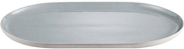 Blomus Sablo Serveerbord 40 Cm | Grijs | Blauw | Stoneware