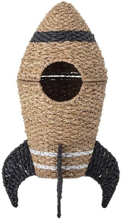 Bloomingville MINI Mand Cosmina Raket 68cm hoog Naturel
