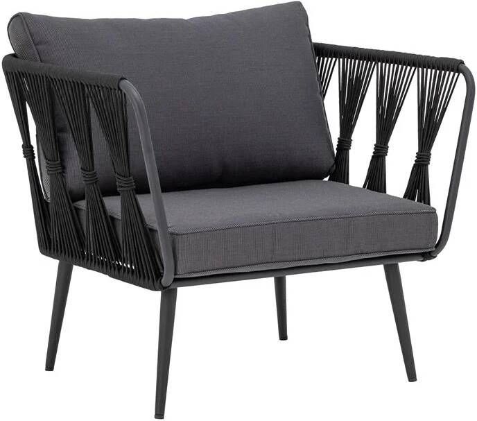 Bloomingville Pavone Fauteuil Zwart