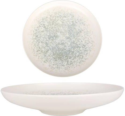 Bonna Diep bord Lunar Ocean Porselein 25 cm (1300cc) set van 6