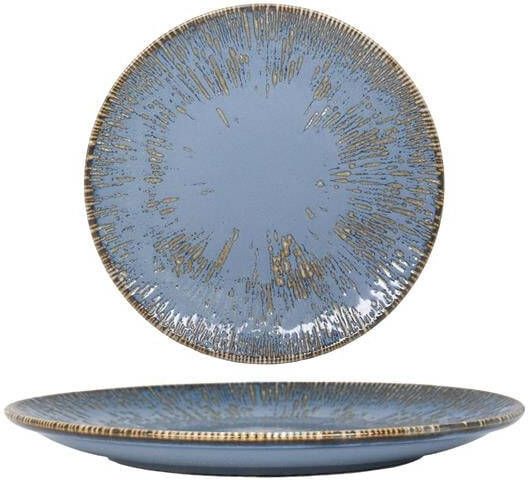 Bonna Dinerbord Sky Snell Porselein 27 cm set van 6