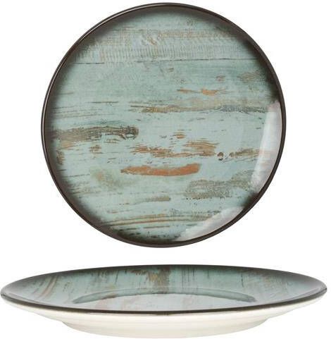 Bonna Dessertbord Madera Porselein 21 cm set van 6