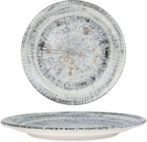 Bonna Dessertbord Odette Porselein 17 cm set van 6