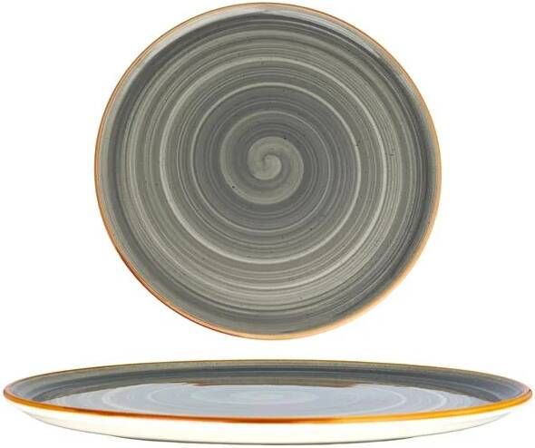 Bonna Pizzabord Aura Space Porselein 32 cm set van 2