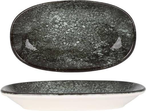 Bonna Serveerschaal Cosmos Porselein 19x11 cm set van 2