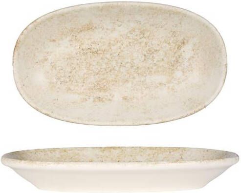 Bonna Serveerschaal Nacrous Porselein 19x11 cm set van 2