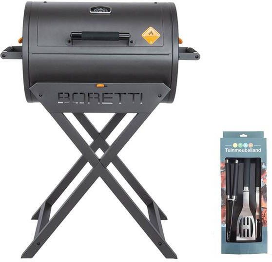 Boretti Fratello houtskoolbarbecue 2.0 incl. gereedschapsset