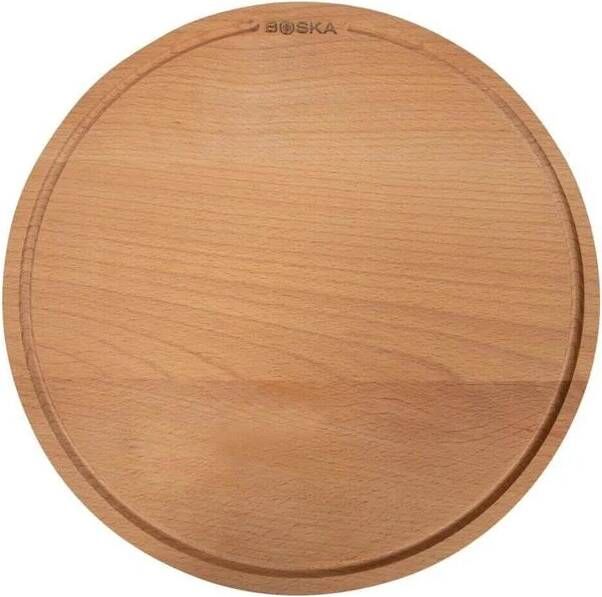 Boska Pizzaplank Amigo S Serveerplank ?24cm Beukenhout Met opvanggeul