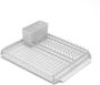 Brabantia SinkSide Afdruiprek met Lekbak en Bestekhouder Light Grey - Thumbnail 2