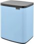 Brabantia Afvalemmer 12l Bo Staal Dreamy Blue - Thumbnail 2