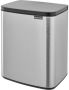 Brabantia Afvalemmer 12l Bo Staal Matt Steel Fingerprint Proof - Thumbnail 2