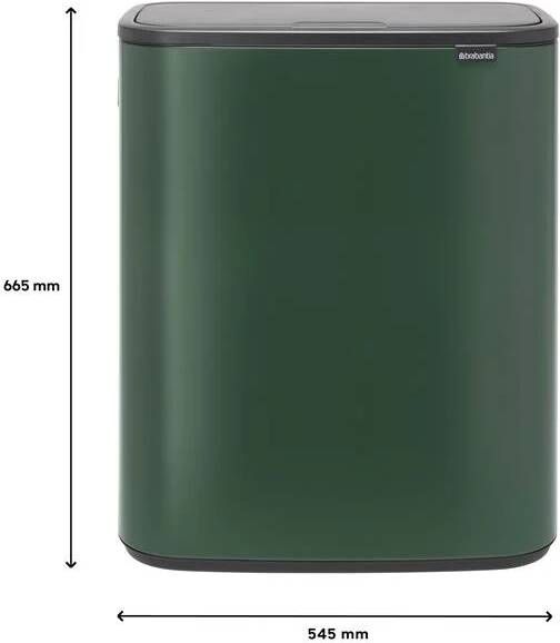 Brabantia Bo Touch Bin Afvalemmer 60 Liter