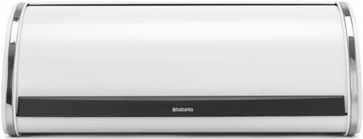 Brabantia broodtrommel met schuifdeksel white