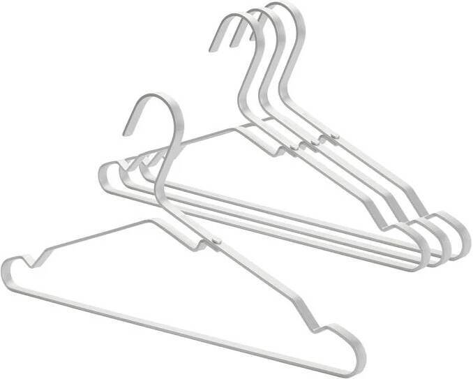 Brabantia Kledinghangers set van 4 Zilver