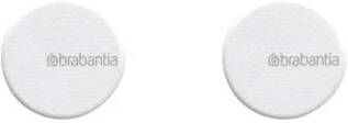 Brabantia MindSet handdoekhaken set van 2 Mineral Fresh White