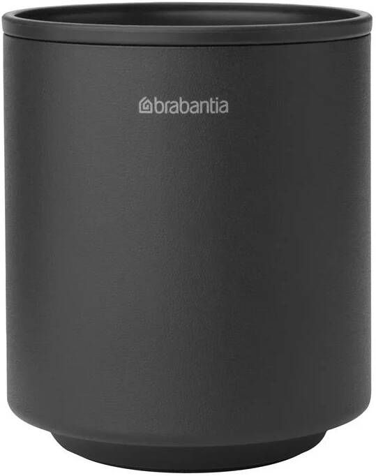Brabantia tandenborstelhouder MindSet Mineral Infinite Grey (8.1x9.4 cm)