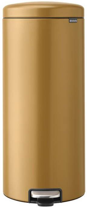 Brabantia NewIcon pedaalemmer 30 liter warm gold