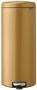 Brabantia pedaalemmer NewIcon 30 liter warm gold - Thumbnail 1