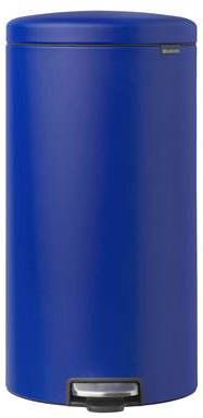 Brabantia NewIcon Pedaalemmer 30 Liter Mineral Powerful Blue online kopen