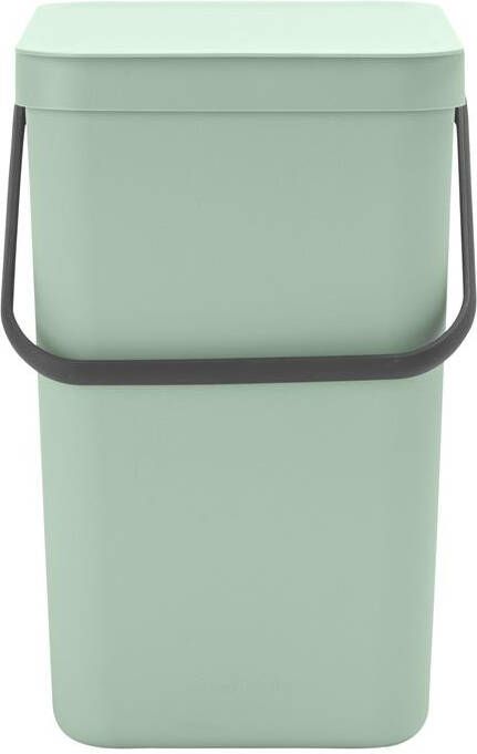Brabantia Afvalbak Sort & Go Kunststof Jade Green 26.8x34.5x40.1cm 25l - Foto 2