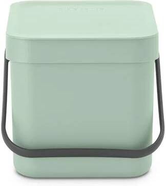 Brabantia Afvalbak Sort & Go Kunststof Jade Green 20x24.5x18.1cm 6l - Foto 2