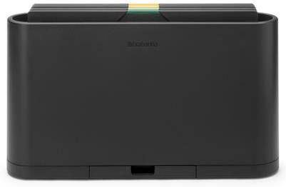 Brabantia Tasty+ snijplankenset plus houder 4-delig Dark Grey