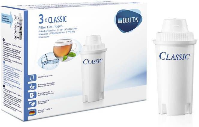 Brita Waterfilter Filterpatronen Classic 3-pack 205386