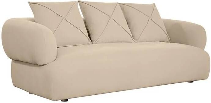 Bronx71 3-zitsbank Palermo velvet beige