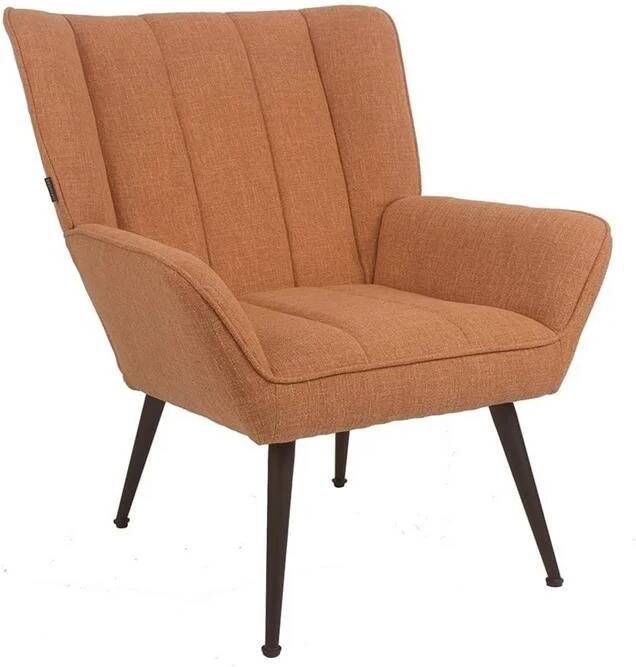 Bronx71 Fauteuil City linnen koper.
