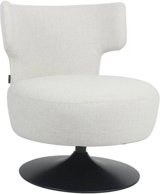 Bronx71 Fauteuil Metro draaibaar linnen off white.