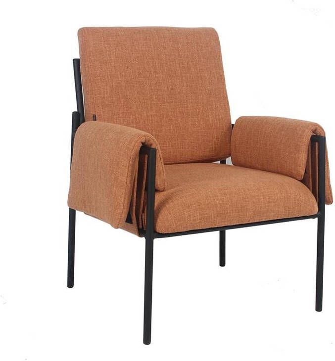 Bronx71 Fauteuil Urban linnen koper.