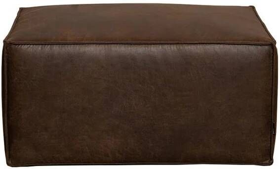 Bronx71 Hocker Memphis eco-leer bruin