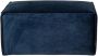 Bronx71 ® Hocker Memphis velvet blauw - Thumbnail 2