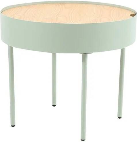 Bronx71 Salontafel rond Zita lichtgroen.